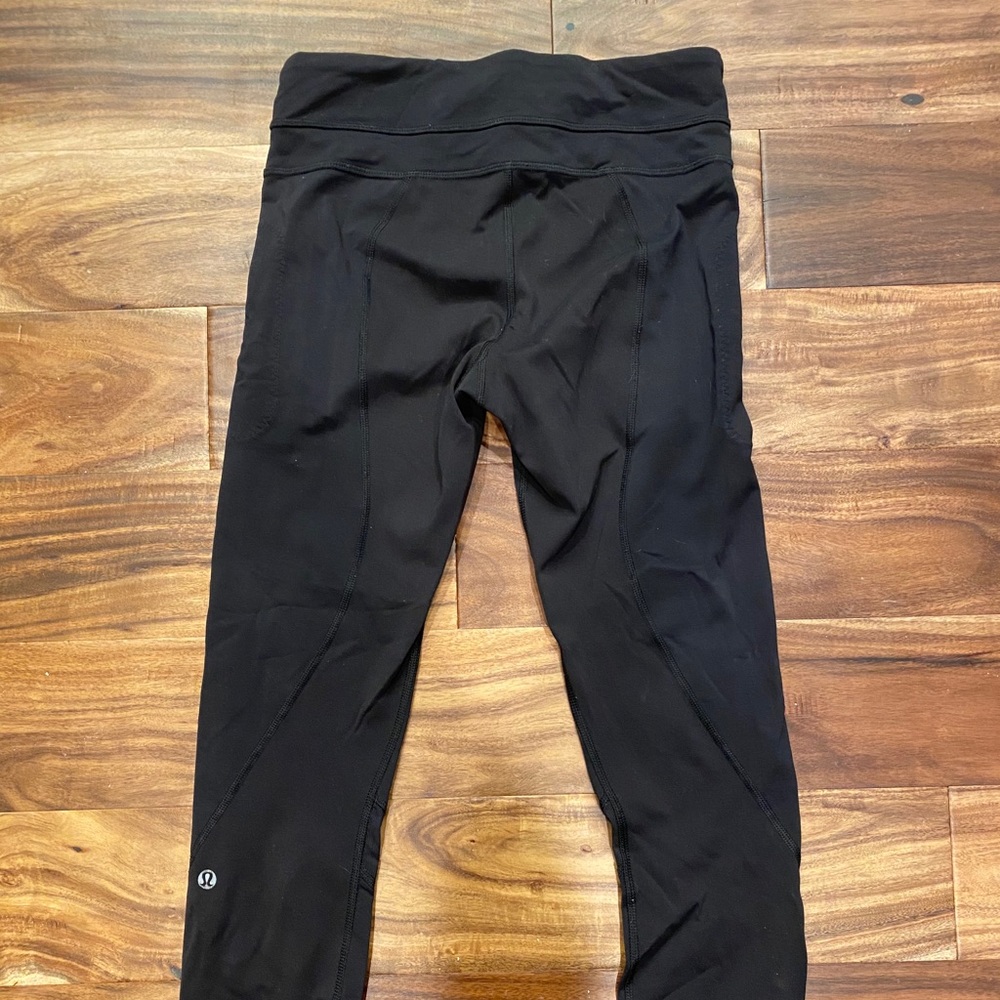 Lululemon Size 4 Leggings Black
